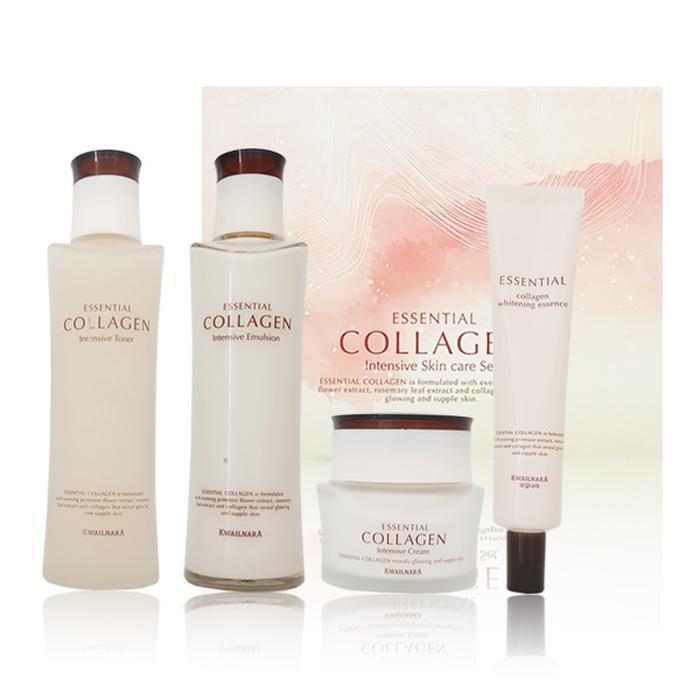 KWAILNARA Essential Collagen Intensive Skincare 4-Piece Set (10034204)