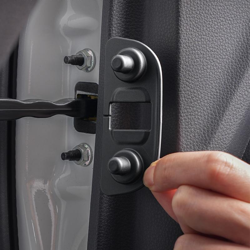 for Toyota Land Cruiser Prado 250 Series 2024 Silicone material door lock buckle for car door limiter protective cover