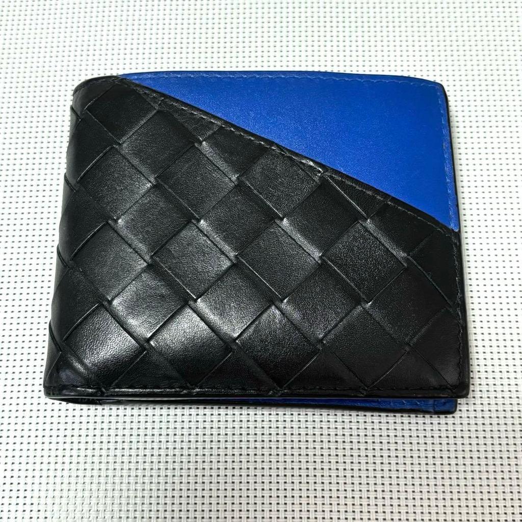 Used BOTTEGA VENETA Intrecciato Bi-fold Wallet