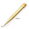 Melt Glue Gun Accessories Pure Copper Nozzle Long Short Small-bore Large Diameter 2x34mm 2x50mm Replacement Nozzle Part