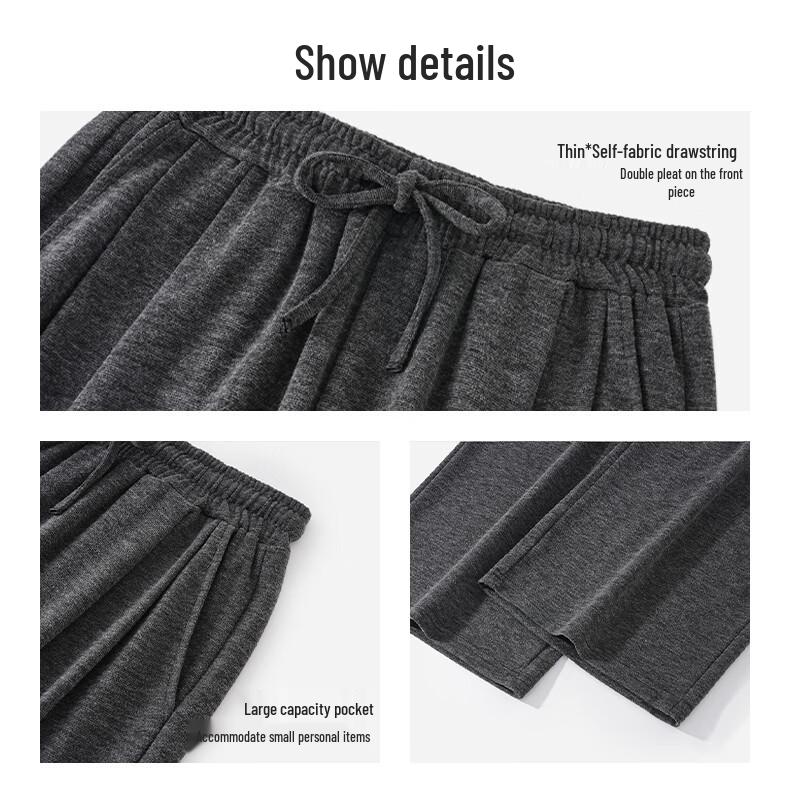 Baleno Women's High-Waist Drawstring Long Pants