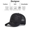 Fashion M Letter Camouflage Embroidery Baseball Net Caps Spring and Summer Outdoor Adjustable Casual Hats Sunscreen Hat