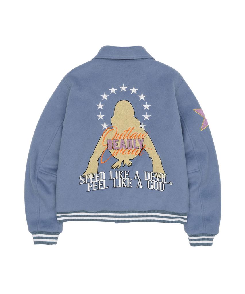 Sculptor Varsity Standard Jacket Blue