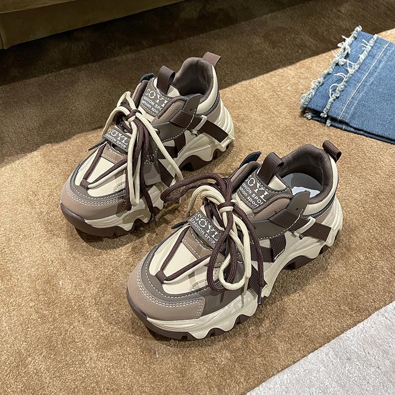 New Mixed Colors Ladies Platform Sneakers Outdoor Sports Shoes for Women Fashion Female Shoes Designer Ladies Vulcanized