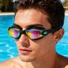 Adult Swimming Goggles: Waterproof, Anti-Fog, Hd, Electroplated, Unisex, Uv Protection