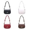 Trendy Urban Minimalist Lock Closure Shoulder Bag For Women Versatile Small Square Style