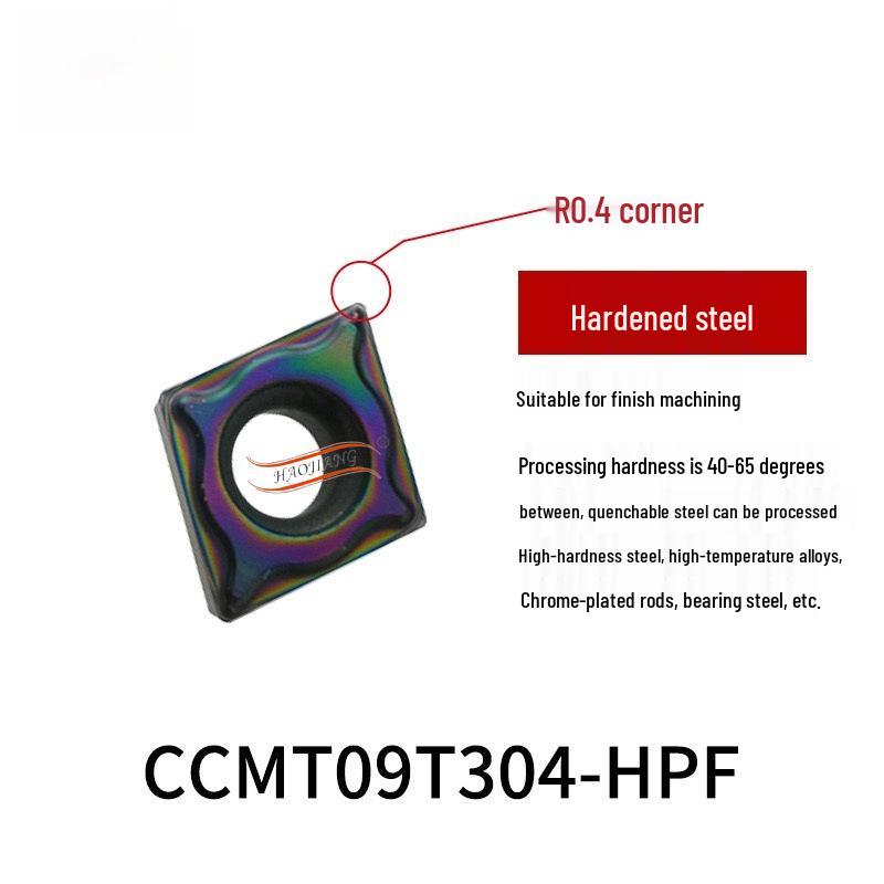 Haojiang CNC Superhard Steel Lathe Blade for Mold and Bearing Steel