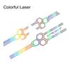 3pcs Hexagonal Honeycomb Style Car Sticker Racing Sports Style Decor Decal Auto Vinyl Decoration Sticker Tuning Accessories