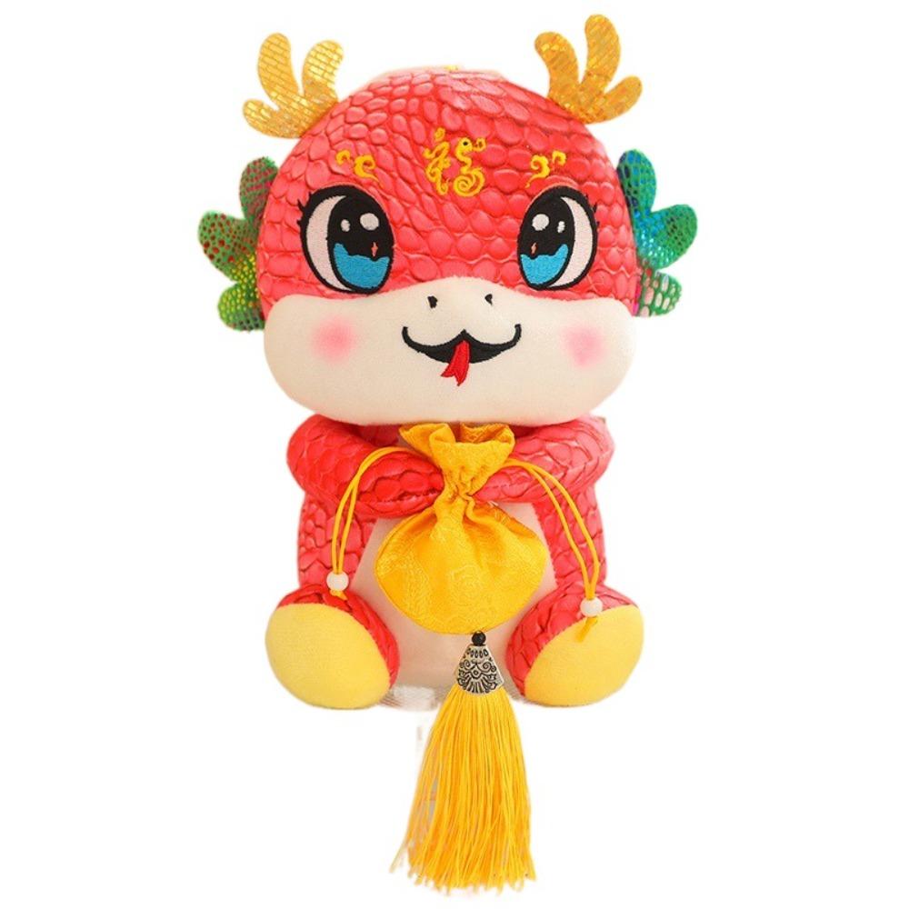 Soft 2025 Snake Year Dolls Cute Car Hanging Decor Fashion Plush Snake Figure  Gift