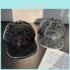 Vintage Baseball Cap With Letter Embroidery For Men And Women Summer Sun Protection