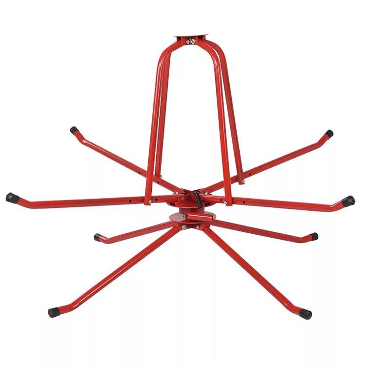 Držák pro pokládku potrubí podlahového vytápění a navíječka pro spirálu vodního rozdělovače