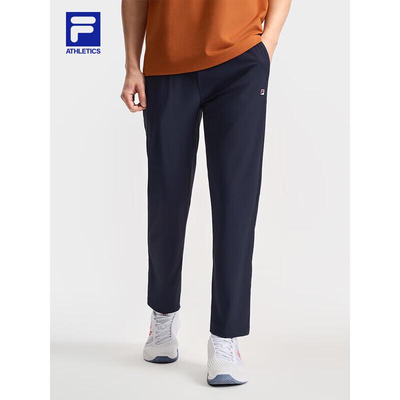 FILA Men s Basic Knit Straight-Leg Tennis Long Pants