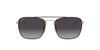 Black on Size 55 Ray-Ban Sunglasses, Gold, Japan, (Free Size)