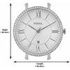 Fossil JACQUELINE ES3545 Women's Watch, Officially Imported, Silver