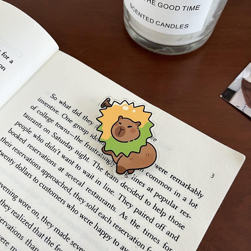 

Breastpin Fruits Capybara Brooch Kapibara Animal Capibara Badge Kawaii Acrylic Capybara Pin Party