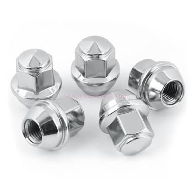 5pcs Wheel Nuts For Ford Focus MK3 Fiesta Mondeo C-Max Escape Yibo Lincoln Cadillac M12 X 1.5 19MM Bolt Lug Stud ACPA1012DXA