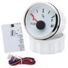0-190ohm 2" 52mm Fuel Level Gauge with 8 Color Light Waterproof Oil Tank Level Meter Indicator for Car RV Boat Marine 12V24V