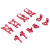 RC Car Upgrade Kit Portable RC Car Aluminum Alloy Upgrade Parts Kit for   4 Tec C8 1Celsius10 Flat Sports Car