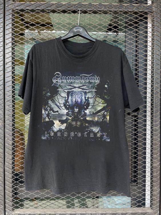Symphony X Band Iconoclast Album T Shirt Full Size S-5XL Unisex T-Shirt S