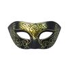Elegant Detachable Half Face Mask Set With Metal And Rhinestones Decoration For Costume Parties And Halloween