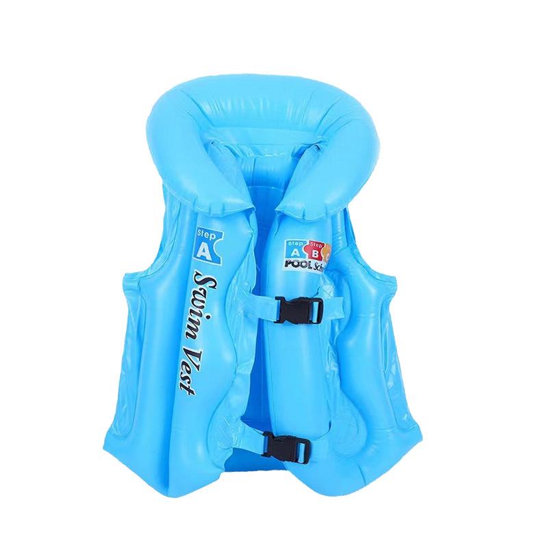 Children's Swim Vest: Inflatable Buoyancy Ring for Learning to Swim