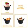 1/3/4 Pieces Reusable Air Fryer Silicone Baking Egg Cups For Eggs, Cakes, Meatballs, Non-Stick Kitchen Baking Tools