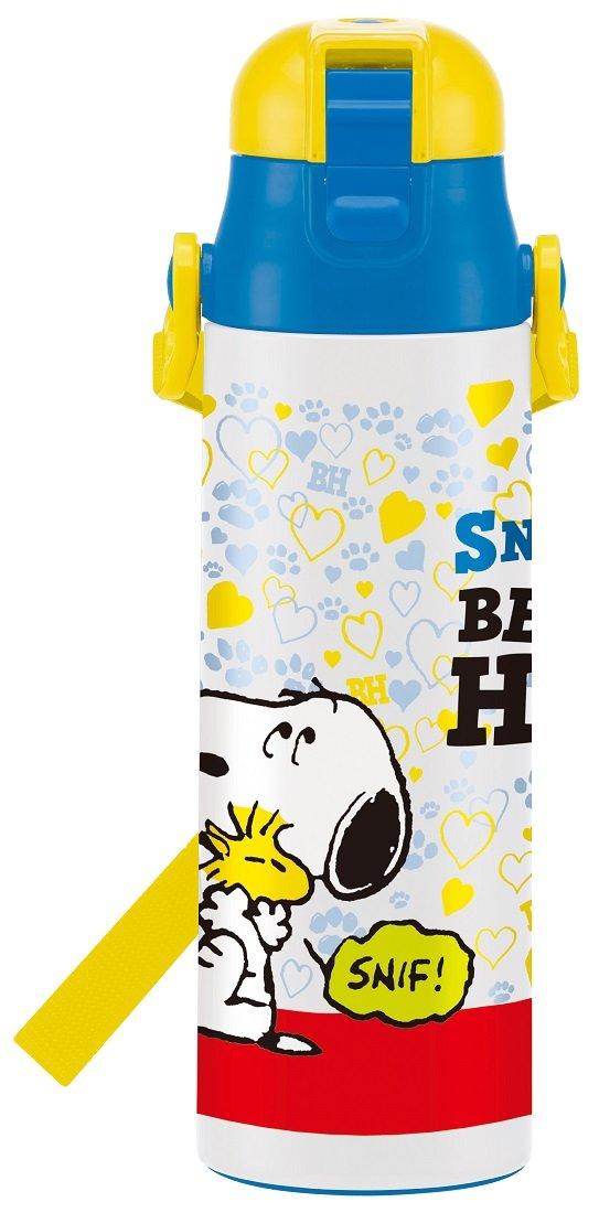 

Skater Direct Drinking Stainless Steel Water Snoopy Beagle SDC6 Bottle, 580ml, Hug,