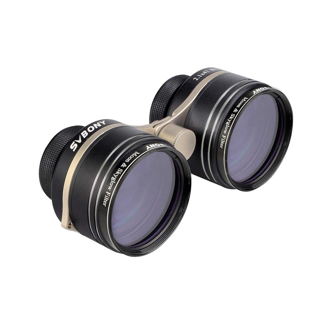 SVBONY SV407 Binoculars, 2.1x42mm Telescope, High Magnification, Stargazing Binoculars, FMC, IPX6 Waterproof, Ultra-Wide Field of View, Carrying Case