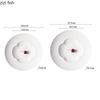 Creative Pure White Ceramic Thick Soup Plate Restaurant Dessert Sushi Plate Pasta Plate Molecular Cuisine Specialty Tableware