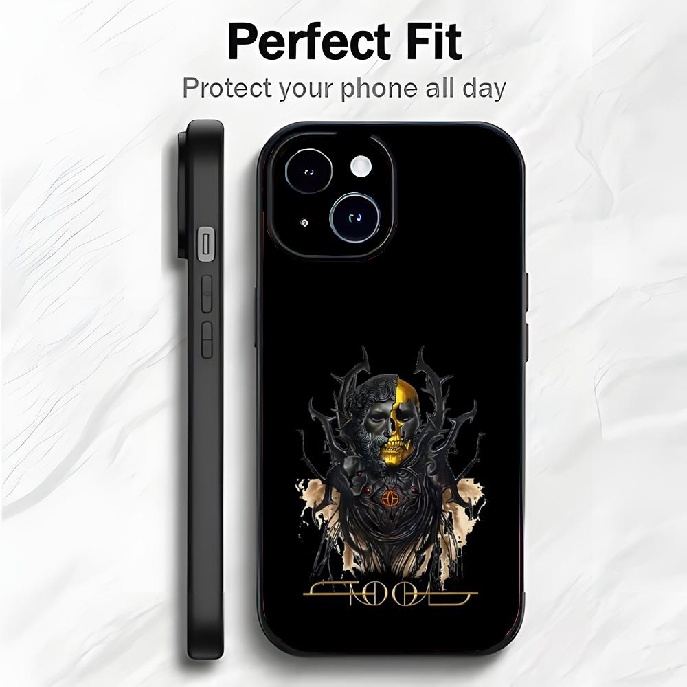 

Rock American Band T-Tool Band Phone Case Phone Case Soft Packaging Lightweight For iPhone17 16 15 14 13ProMax iphone12promax
