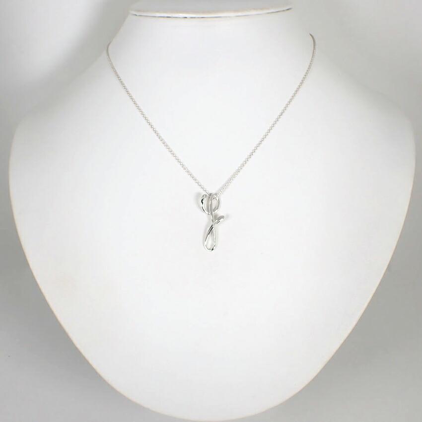 [Used] TIFFANY/Tiffany 925 Initial/Y Pendant/Necklace/j39-9