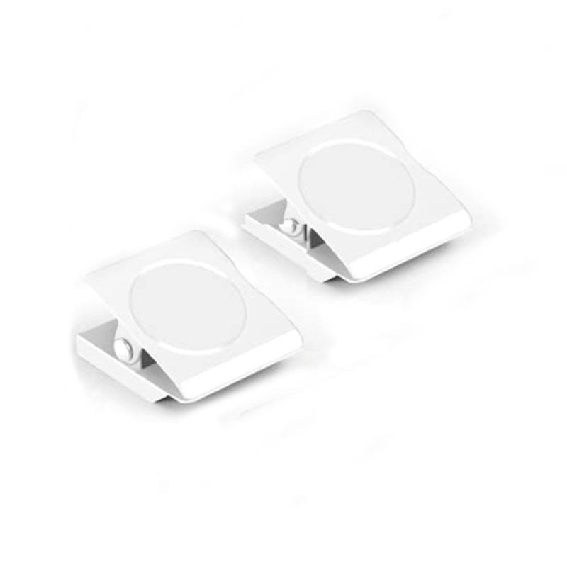 Kylskåpsmagnetiska klämmor Kraftiga kylskåpsmagneter Klämmor Whiteboard Flerfärgade metallmagnetiska klämmor