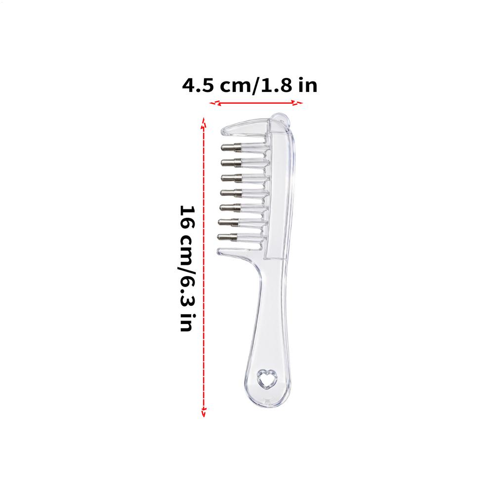 Scalp Oil Applicator Liquid Guide Comb Mini Portable Head Applicator Hair Care Comb Anti-Static Scalp Nourish Hair Comb