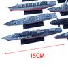 8Pcs 3D Puzzle Model Ship Aircraft Toy Submarine, Warships Kits, Navy Models