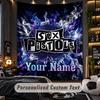 TapestrySex Pistols Custom Name Text Personalized Wall Hanging Tapestry Home Wall Decor