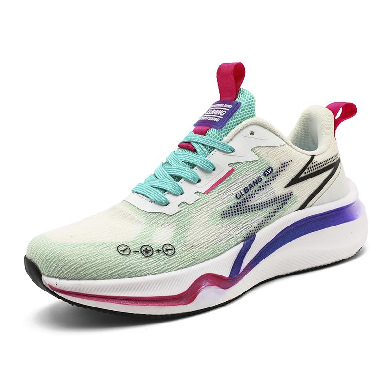 Running Shoes for Men and Women Mesh Breathable Comfortable Lace-up Flat Jogging Shoes Luxury Design Original Sneakers Man