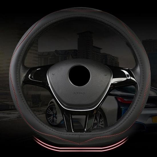 D Type Steering Wheel Cover For Nissan Rogue Sport Note 17-21 Altima Versa 20-22