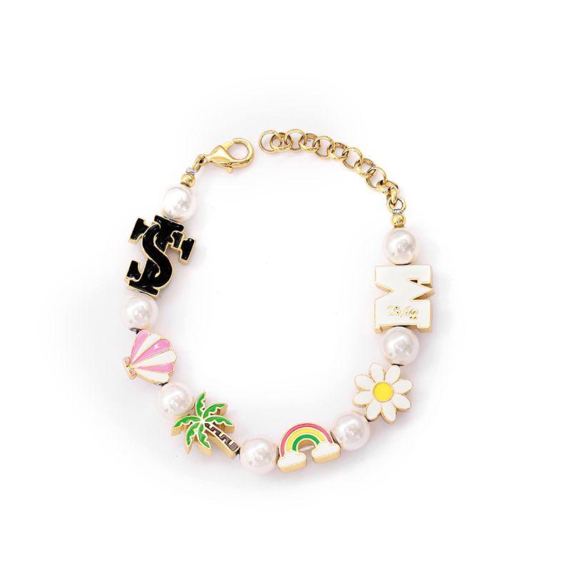 

Medm × STK Summer Parade Bracelet Men s and Women s Same Style Accessories Bracelet Light Luxury Minority Exquisite Trendy Bracelet Color