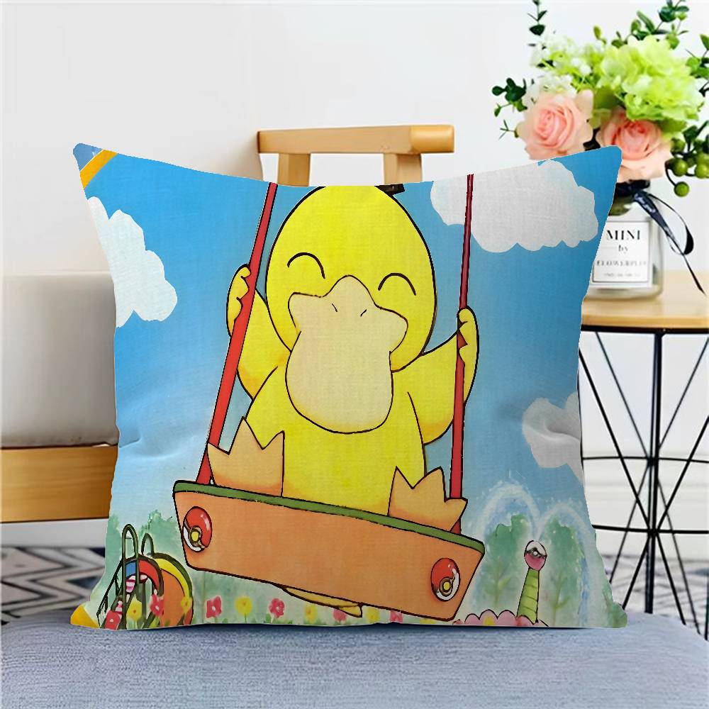 

П-Покемон П-Псидак 45*45см Наволочка Наволочка Декор Наволочка Домашняя Наволочка Для Диванной Подушки 12x12Inch