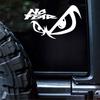 Fearless and Fierce Eyes Creative&funny Stickers for Cartoon Fans&lover,high Quality for Car Trucks Motorcycles &laptops