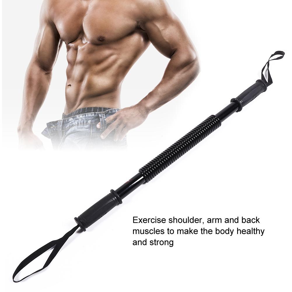 Multi Functional Arm Power Exerciser Spring Forearm Strength Muscle Trainer Fitness Equipment(Black