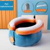 Baby Toilet Portable Travel Baby Potty Foldable Kids Potty Training Seat Easy To Clean With Storage Bag and 20 Garbage Bags