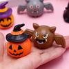 6 Stück Halloween Rückziehauto Spielzeug Kleinkinder Jungen Mädchen Federwerk Mini Cartoon Kürbis Geist Fledermaus Fahrzeug Spielzeug Feiertags-Partygeschenke
