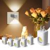 6-Piece LED Night Light Set with Dusk-to-Dawn Sensor