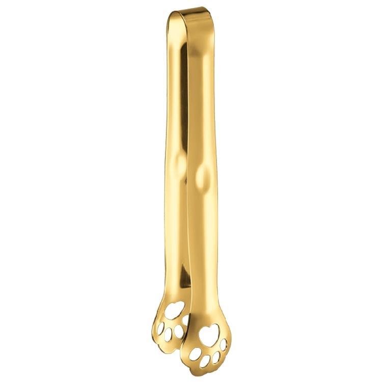 

Stainless Steel Ice Tongs Cat Claw Shape Sugar Tongs for Cocktail Whiskey Teas золотий