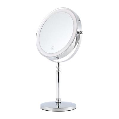 Desktop LED Makeup Mirror with Magnification