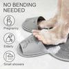 Rabbit Silicone Massage Foot Mat Bathroom Non-Slip Bath Rubbing Foot Artifact Washing Feet To Remove Dead Skin Toilet Stepping Foot Mat Anti-Fall Mat