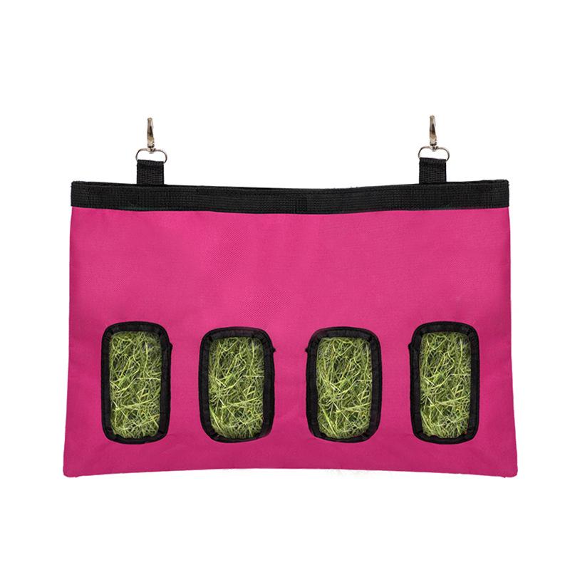 Large Capacity Hanging Hay Bag for Small Pets - Rabbit, Guinea Pig, Chinchilla Feeder