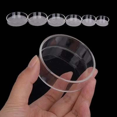 New Glass Aquarium Feeding Bowl Durable Clear Round Tray Fish Tank Feeder Transparent Fish Feeder Tray for Fish Shrimp