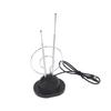 1 Stück Innen-Schleifen-Kaninchenantenne Analog-Digital-Signal Universelle Antenne VHF/UHF/HDTV